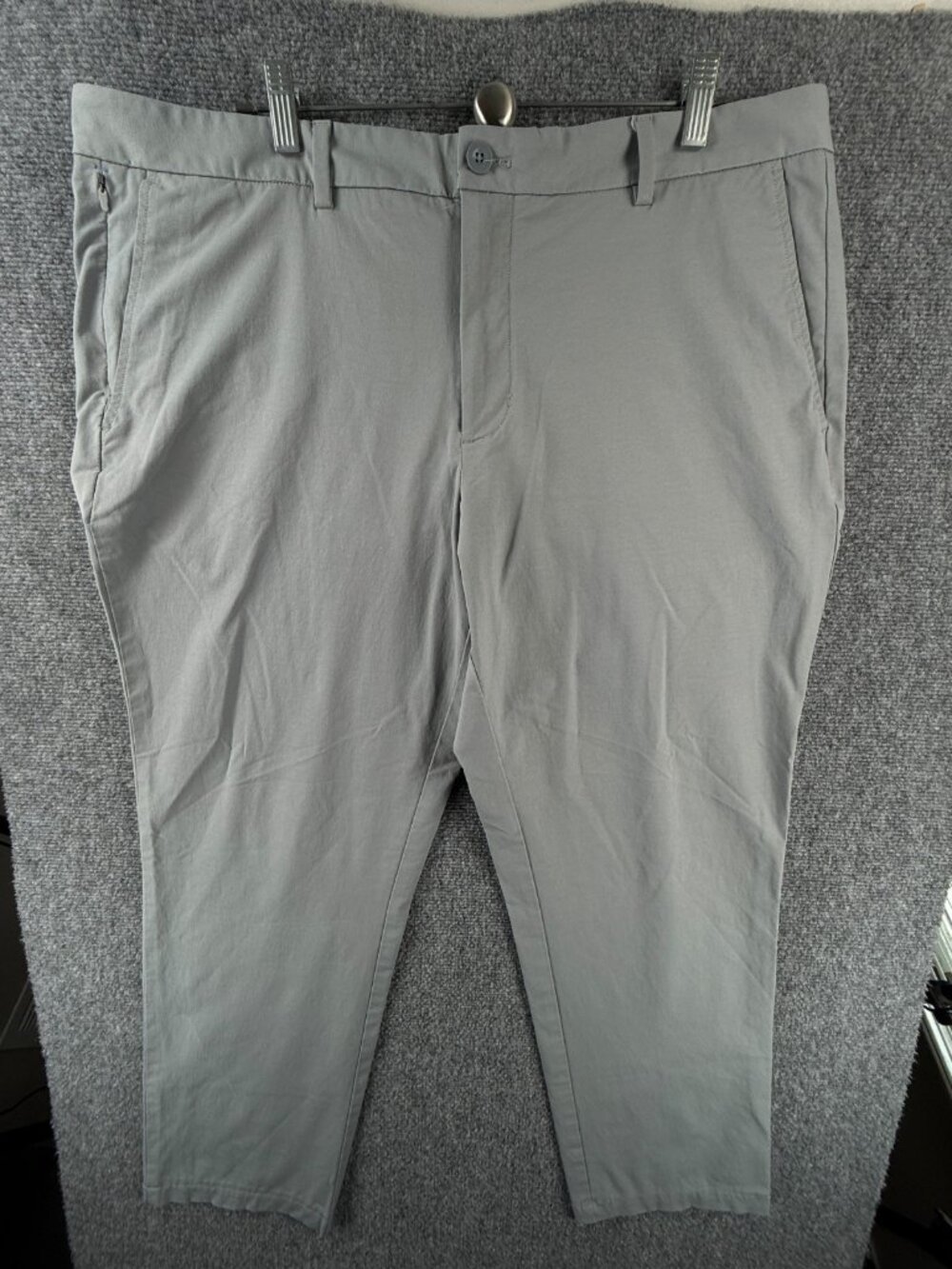 Vineyard Vines OTG On The Go Pants Gray Stretch Cotton Nylon Blend ACTL 40X29